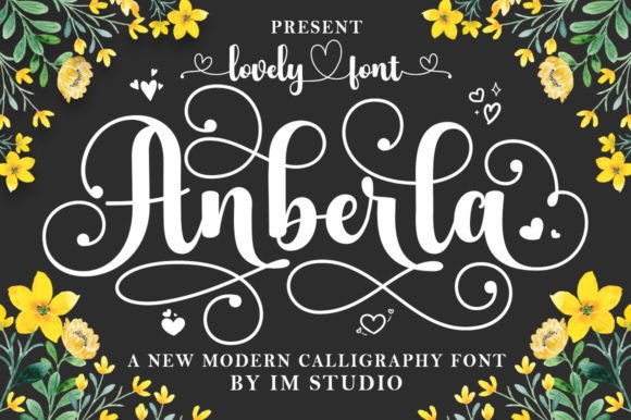Anberla Font Review for Web Design Projects