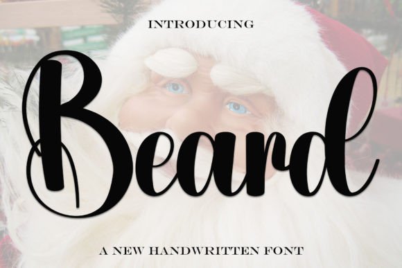 Beard Font: A Handwritten Typeface for Elegant Editorial Design