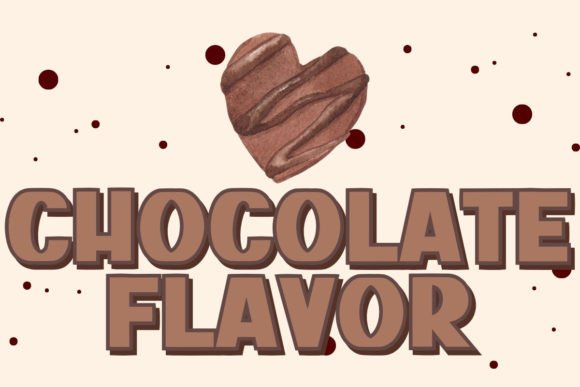 Chocolate Flavor: A Luxurious Script Font for Editorial Content