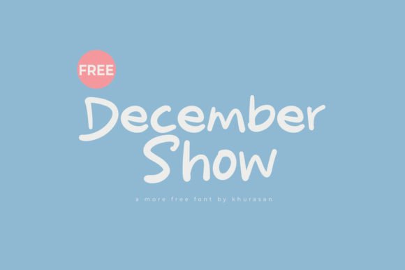 December Show: A Font for Thoughtful Editorial Design