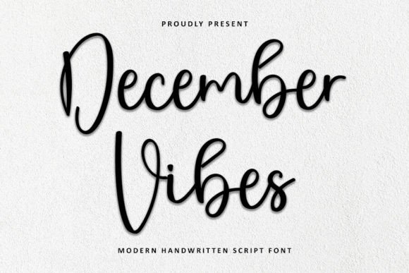 December Vibes: A Festive Typeface for Editorial Charm
