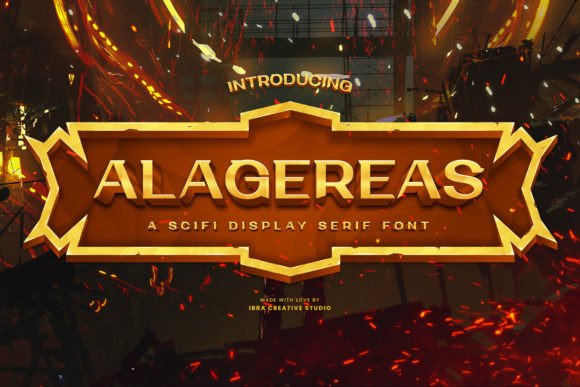 Designing With Alagereas: A Sci-Fi Font for Bold Branding