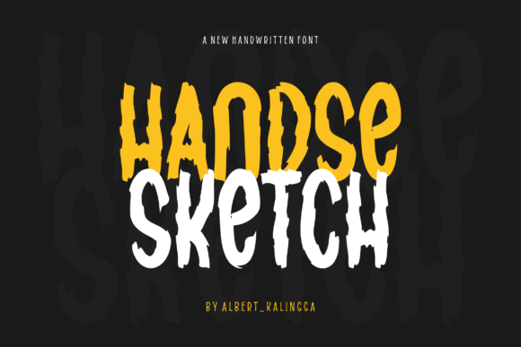 Handse Sketch: The Friendly Script Font for Digital Projects
