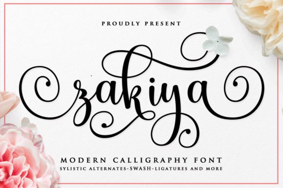 Introducing Zakiya: A Fluid Handwritten Font for Modern Marketing