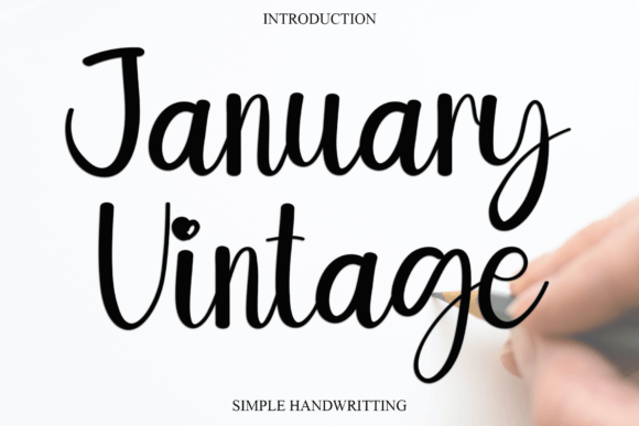 January Vintage: A Font for Warm Editorial Design