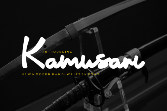 Kamusari: The Friendly Script Font for Your Business Brand