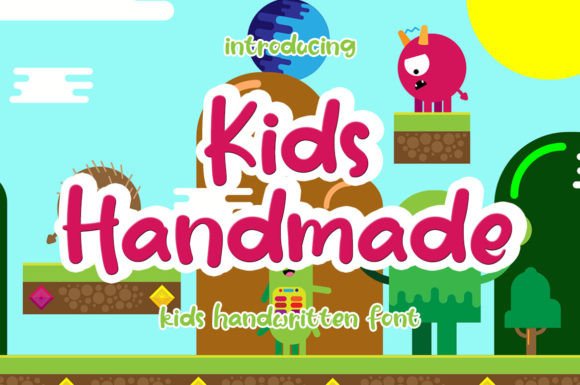 Kids Handmade Font: The Friendly Script for Modern Marketing