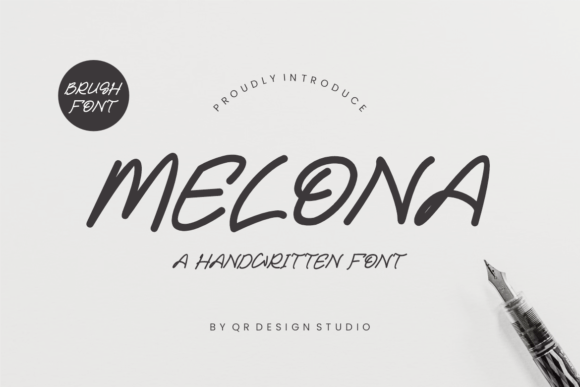 Melona: A Friendly Handwritten Font for Creative Makers