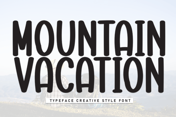 Mountain Vacation Font: A Handwritten Touch for Editorial Design