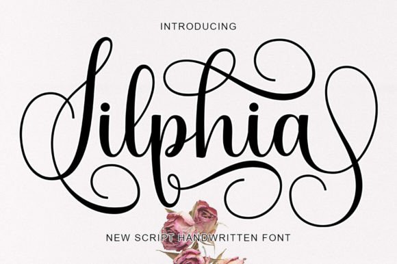 Silphia: A Handwritten Font for Campaigns That Need Romance