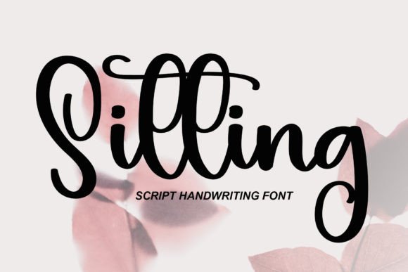 Sitting Font: A Contemporary Script Font for Modern Digital Design