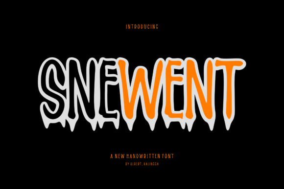 Snewent Font: Your Friendly Handwritten Style for Every Project