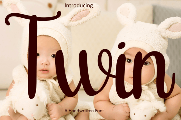 Twin Font: An Elegant Script for Crafters and Creators