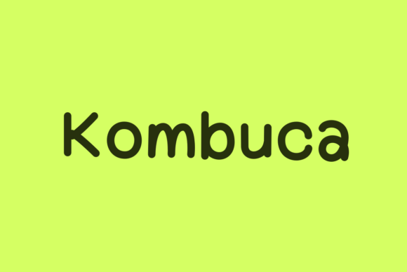 Using Kombuca Font to Create Casual Campaign Visuals
